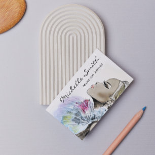 Desenho para mulheres cartão de visita