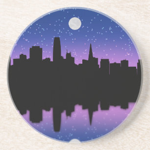 Desenho Skyline São Francisco nº 1 Porta copos