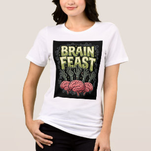 Desenho Vetorial de Mãos de Zumbi em Banquete de C