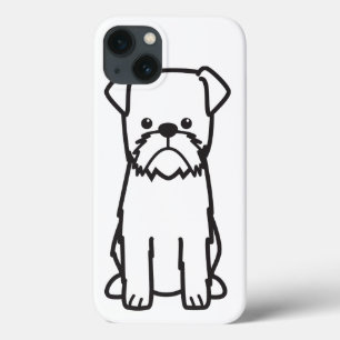 Desenhos animados da raça do cão de Bruxelas