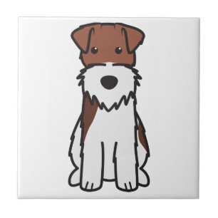 Desenhos animados do cão do Fox Terrier do fio