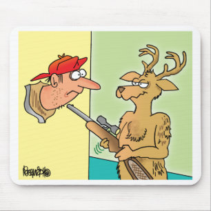 Desenhos animados Mousepad do caçador dos cervos