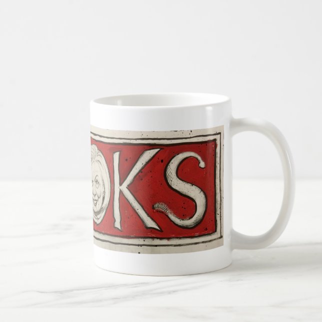 Desenhos animados políticos para canecas de café (Direita)