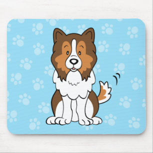 Desenhos animados Sheltie Mousepad