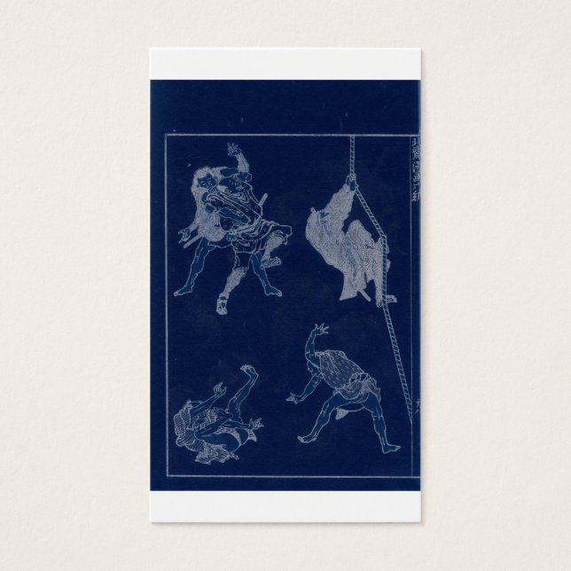 Desenhos das artes marciais japonesas, Ninja c.180 (Frente)