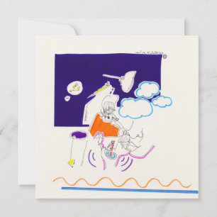 Desenhos Noturnos e Nap 11 Convite Estranho Quadra