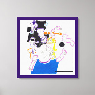 Desenhos Noturnos e Nap 14 Canvas Doll and Girl