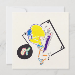 Desenhos Noturnos e Nap 15 Convite Estranho Quadra