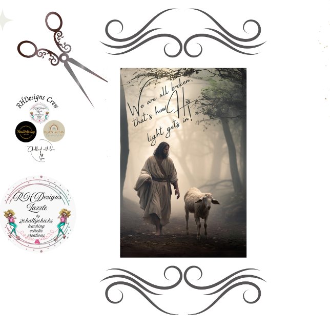 Desentupindo papel tecido Jesus Cristo a luz (Criador carregado)