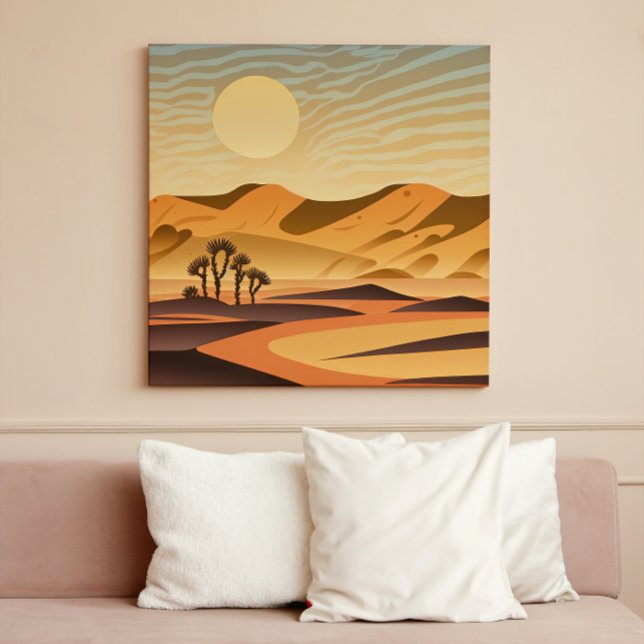 Desert Background Canvas Art (Criador carregado)