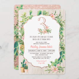 Desert Flower Glitter 3, Terceiro Convite De Anive