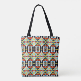 Desert Geometry Tribal Tote Bag