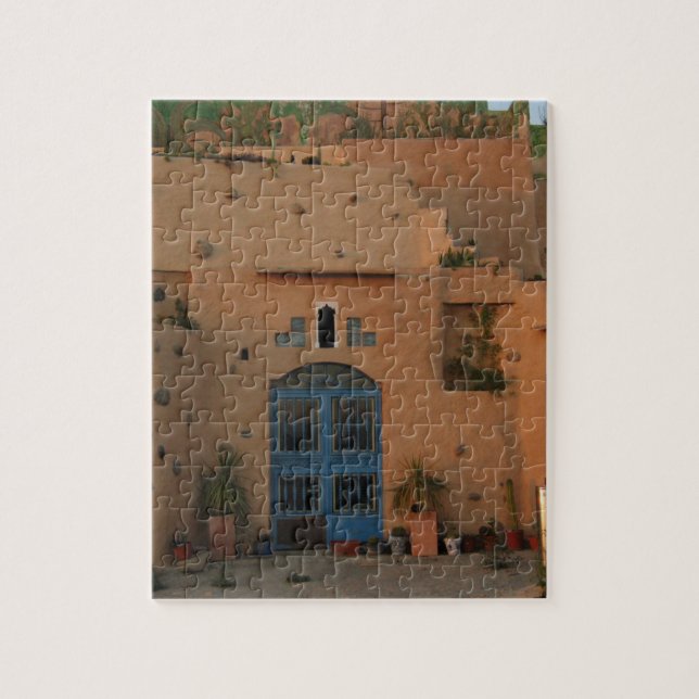 Desert House 8" x 10" Foto Quebra-cabeça com caixa (Vertical)