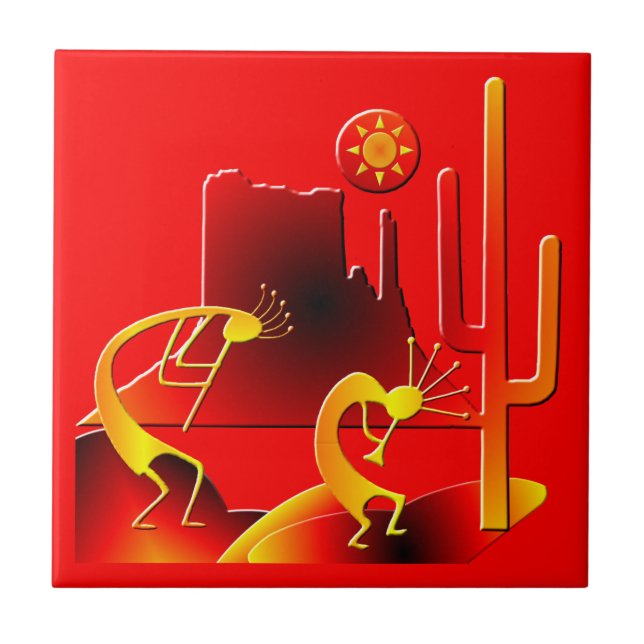 Desert Kokopelli (Frente)