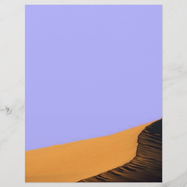 Desert Letterhead (Frente)