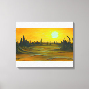Desert Sun Canvas