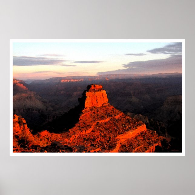 Desert Sunrise 36 x 24 Poster (Frente)