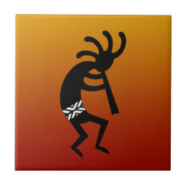 Desert Sunset Sudoeste de Kokopelli Cerâmica