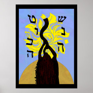 Desertar Impressões e Posters de Ano Novo