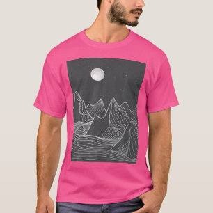 Deserto Camisa Montanha Natureza Teares Gráficos M