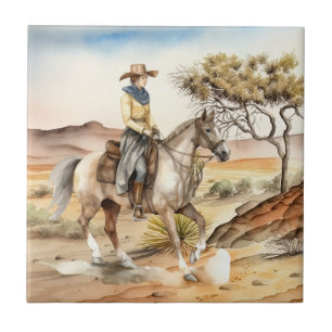 deserto fofo de cowgirl Ocidental