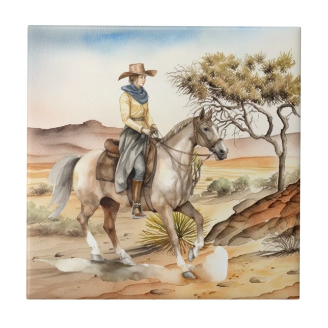 deserto fofo de cowgirl Ocidental (Frente)