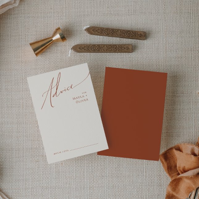 Deserto Whimsic | Cartão de Conselheiro de Casamen (Criador carregado)