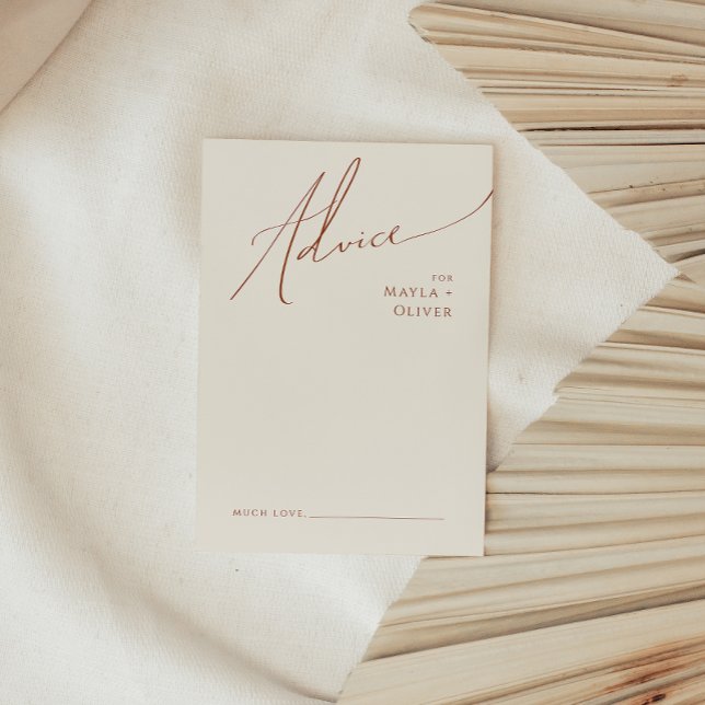 Deserto Whimsic | Cartão de conselheiro para casam (Criador carregado)