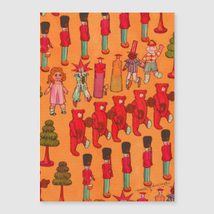 Desfile de Brinquedos de Natal Antigos 1907 Revist