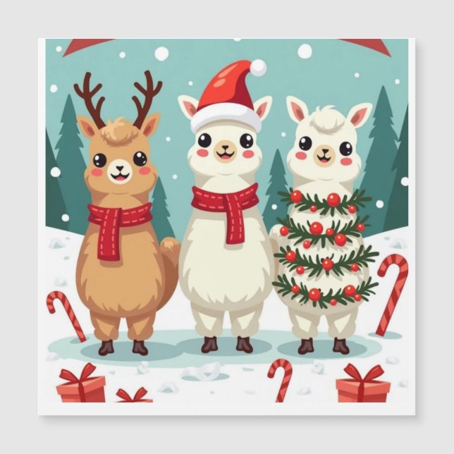 Desfile de Llamas de Natal  (Frente)