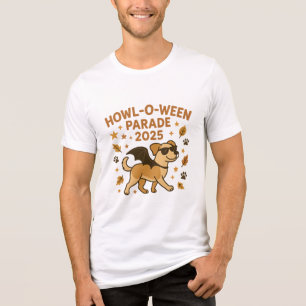 Desfile Howl O Ween 2025 Arte de Cachorro Fofo de
