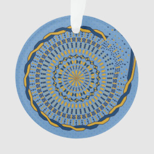 Desfragmentação Ornamento acrílico