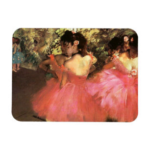 Desgaseifique dançarinos no ímã cor-de-rosa