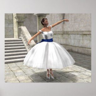 Desgaseifique o impressão da bailarina