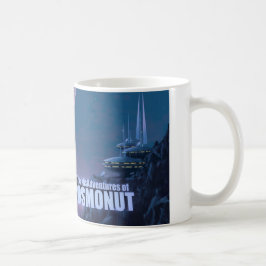 "Desgraças caneca retro de Cosmonut"