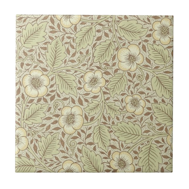 Design 1887 do papel de parede de William Morris (Frente)