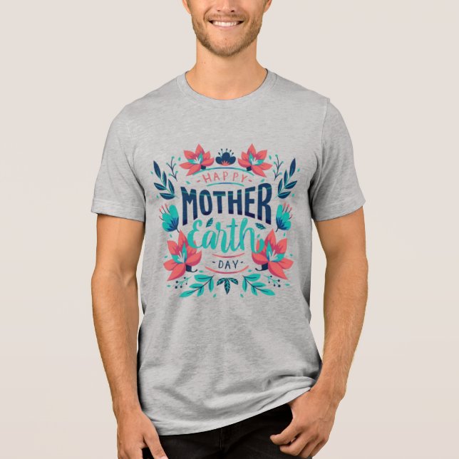 Design- 23184, Dia da Mãe Terra Desenhada à Mão (Frente)