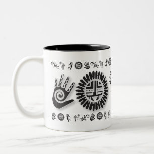 Design 3 da caneca do Petroglyph do sudoeste