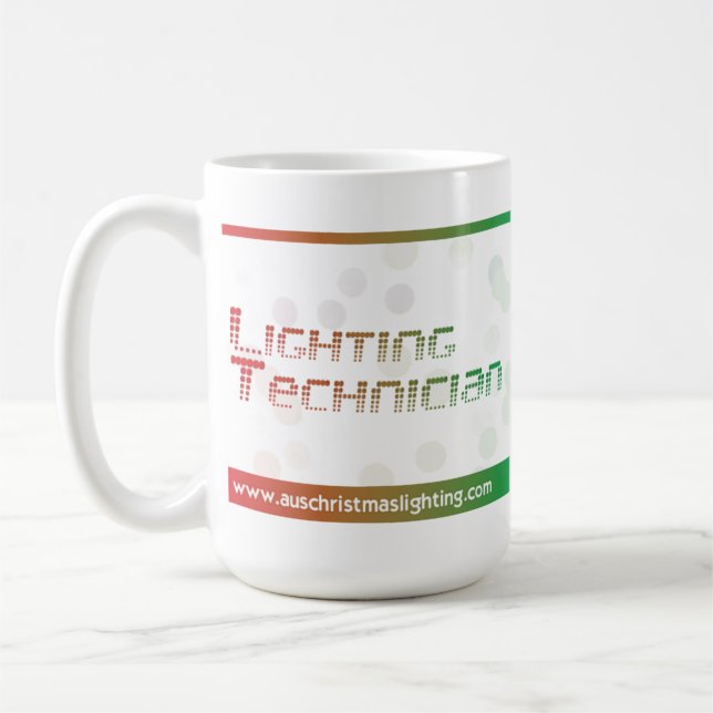 Design #6 da caneca - tecnologia 2,0 da iluminação (Esquerda)