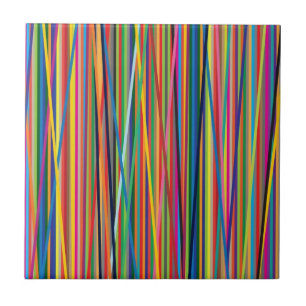 Design abstrato colorido das listras