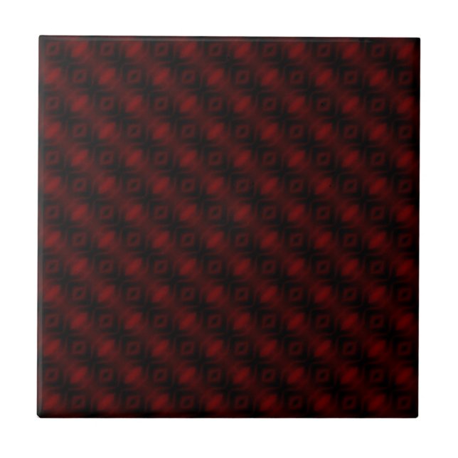 Design abstrato do Wallpaper Vintage Red Velvet (Frente)