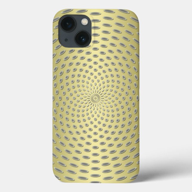 Design Abstrato Dourado (Verso)
