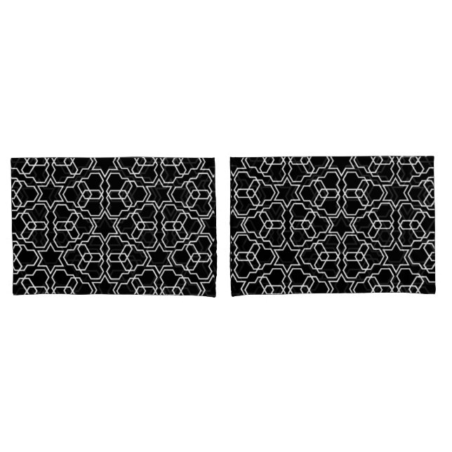 Design Árabe - Padrão Geométrico Islâmico (Frente - conjunto)