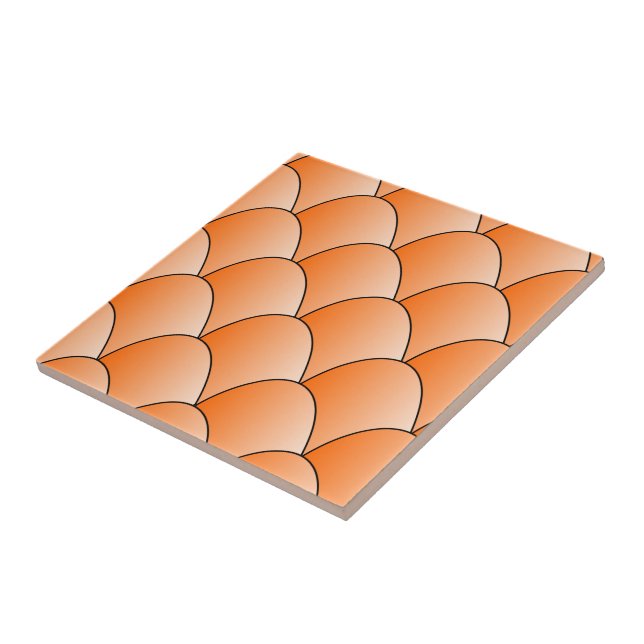 Design Arte Nova Laranja (Lateral)