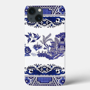 Design azul azul & branco do salgueiro de China