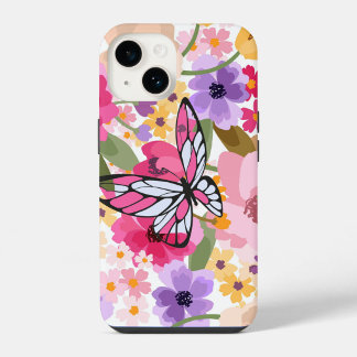 Design Borboleta Florada de Primavera