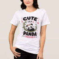 Design Calmo de Panda Fofo | Arte para Amantes de