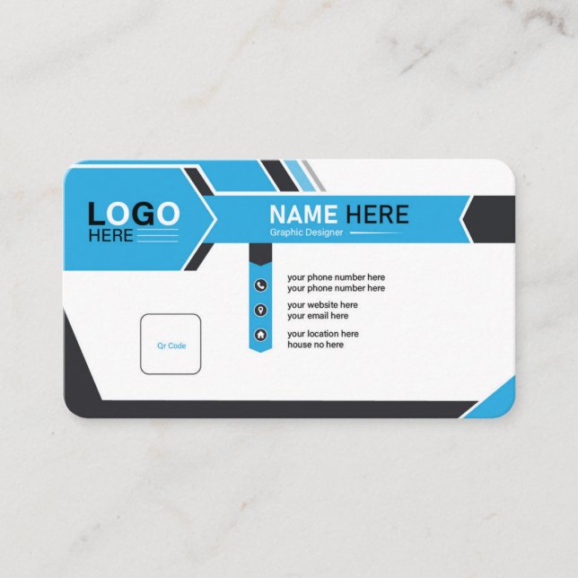 design cartão de visita (Frente)