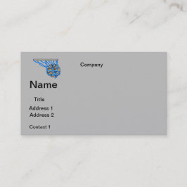 design cartões de visitas BASKETBALL