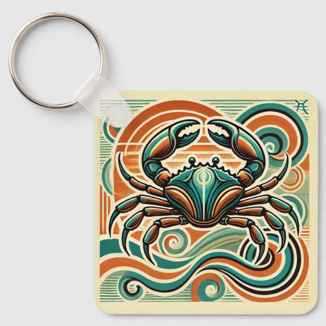 Design Chaveiro Zodiac-cancer (Frente)